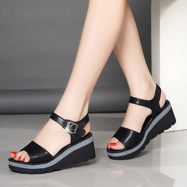 sandals summer shoes women wedges heels young ladies casual open toe black white wedge heel 6cm yx24831
sandals summer shoes women wedges heels young ladies casual open toe black white wedge heel 6cm yx24831