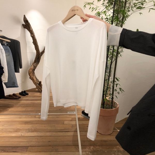 рыхлый shirtshirt внутри моды fuq8o длинного рукава twomen в ins южной кореи осенью 2020 новые белое дне t shirtkorean cab2j, White
рыхлый shirtshirt внутри моды fuq8o длинного рукава twomen в ins южной кореи осенью 2020 новые белое дне t shirtkorean cab2j, White
