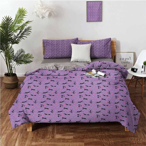 funky romantic pattern with little hearts funny jumping black cat charactersbedding 3-piece set
funky romantic pattern with little hearts funny jumping black cat charactersbedding 3-piece set
