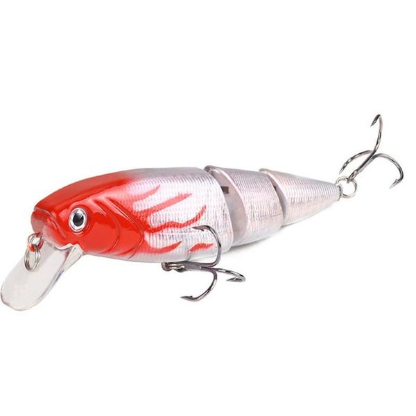 1pcs 3 segment fishing lure 11cm 15.5g 3d eyes lifelike fishing hard bait crankbait with 2 hooks pesca wobbler fishin qyligm 
1pcs 3 segment fishing lure 11cm 15.5g 3d eyes lifelike fishing hard bait crankbait with 2 hooks pesca wobbler fishin qyligm
