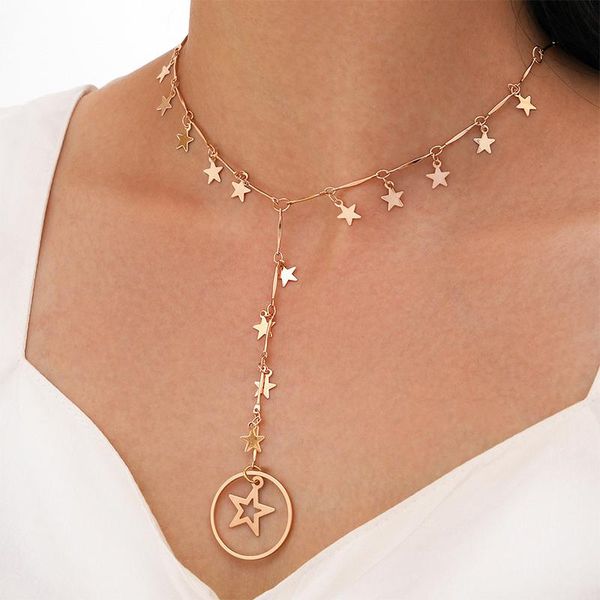 день подарков ювелирных изделий 1pcs charm женщины ожерелья установить круг звезда кисточкой кулон ключицы плетеный золотое ожерелье моды ва, Golden;silver
день подарков ювелирных изделий 1pcs charm женщины ожерелья установить круг звезда кисточкой кулон ключицы плетеный золотое ожерелье моды ва, Golden;silver
