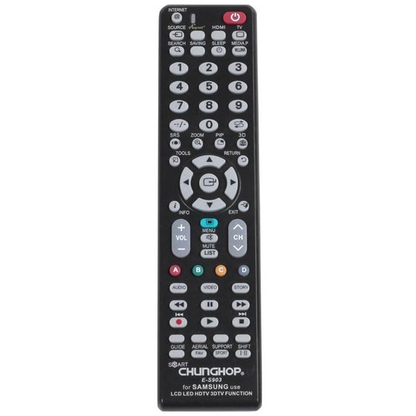 chunghop новый универсальный пульт дистанционного управления для lcd led hdtv дистанционного управления работает на e-s903 tv box media play
chunghop новый универсальный пульт дистанционного управления для lcd led hdtv дистанционного управления работает на e-s903 tv box media play