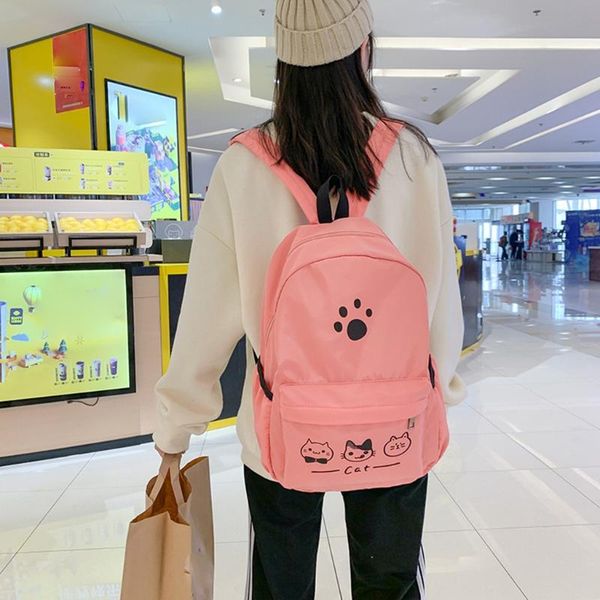 school backpack for teenage girl women casual simple college school bag nylon travel backpack sac a dos femme 2020#g2
school backpack for teenage girl women casual simple college school bag nylon travel backpack sac a dos femme 2020#g2