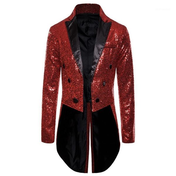 men's suits & blazers men fashion slim tuxedo male dj performance costumes 2021 men's button sequins suit show costume1, White;black
men's suits & blazers men fashion slim tuxedo male dj performance costumes 2021 men's button sequins suit show costume1, White;black