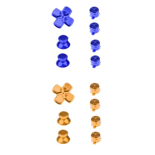2pieces gamepad metal abxy кнопка + аналоговый джойстик thumbsticks + хром d-pad для sony ps4 dualshock game controller
2pieces gamepad metal abxy кнопка + аналоговый джойстик thumbsticks + хром d-pad для sony ps4 dualshock game controller