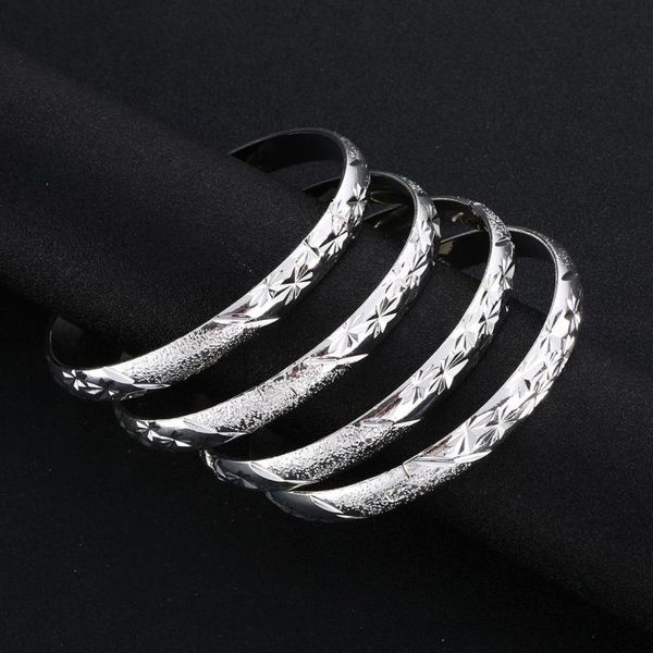 4pcs ethiopian shinning staradjustable african fashion silver color female bangles jewelry, Black
4pcs ethiopian shinning staradjustable african fashion silver color female bangles jewelry, Black