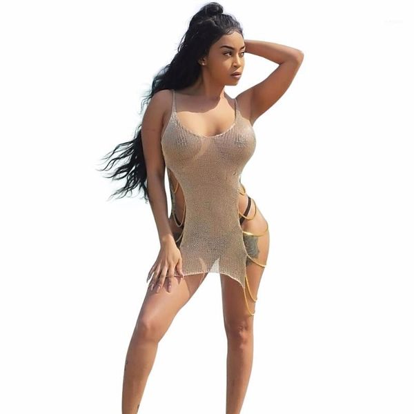 2019 summer lace up side dresses smock overalls beach knitted perspective fashion women bandage bodycon casual mini dresses1, Black;gray
2019 summer lace up side dresses smock overalls beach knitted perspective fashion women bandage bodycon casual mini dresses1, Black;gray