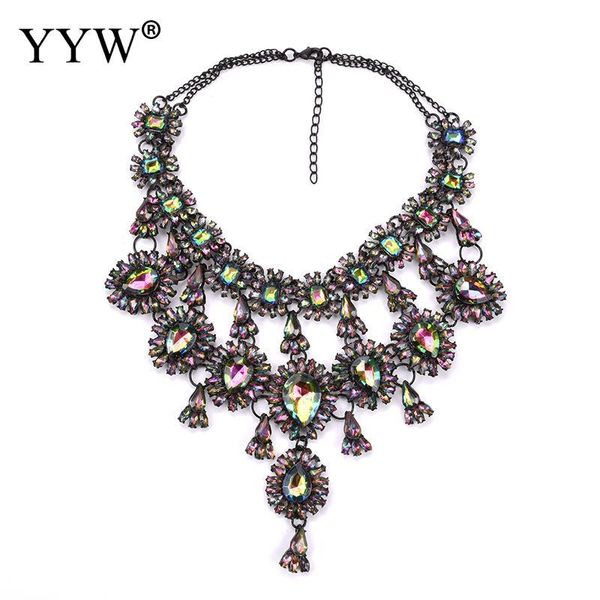 vintage women necklace elegant ethnic multicolor jewelry accessories charming ornaments noble exquisite gargantilha bijoux, Silver
vintage women necklace elegant ethnic multicolor jewelry accessories charming ornaments noble exquisite gargantilha bijoux, Silver