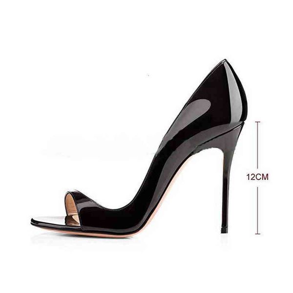 elegant woman shoes gradient sandals nude shiny open toes cover heel pumps super stiletto party high heels bride shoe cut-outs sandal, Black
elegant woman shoes gradient sandals nude shiny open toes cover heel pumps super stiletto party high heels bride shoe cut-outs sandal, Black
