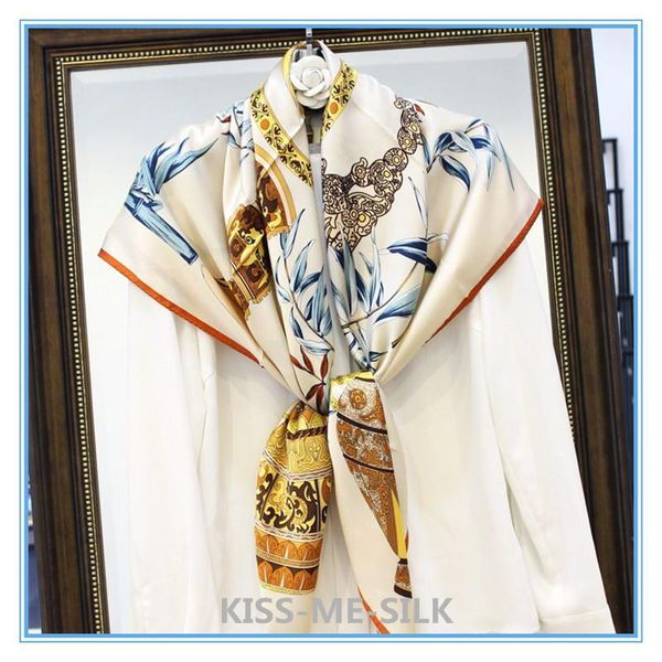 kms chinese bamboo leaf and porcelain vase 16mmi silk satin square scarf shawl for girl lady women 105*105cm/80g, Blue;gray
kms chinese bamboo leaf and porcelain vase 16mmi silk satin square scarf shawl for girl lady women 105*105cm/80g, Blue;gray