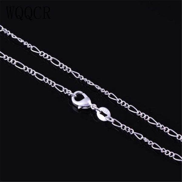 1pcs pure silver 925 цвет цвет ожерелья для женщин 16-30 дюймов 2мм figaro цепи ожерелье ювелирные изделия свадебный свадебный аксессуары
1pcs pure silver 925 цвет цвет ожерелья для женщин 16-30 дюймов 2мм figaro цепи ожерелье ювелирные изделия свадебный свадебный аксессуары