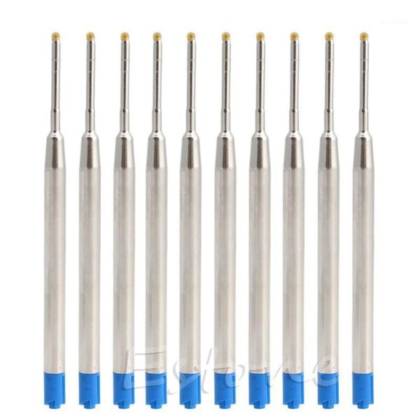 10pcs universal standard style blue/black ink 1mm medium nib ball point pen refills1, Black;red
10pcs universal standard style blue/black ink 1mm medium nib ball point pen refills1, Black;red
