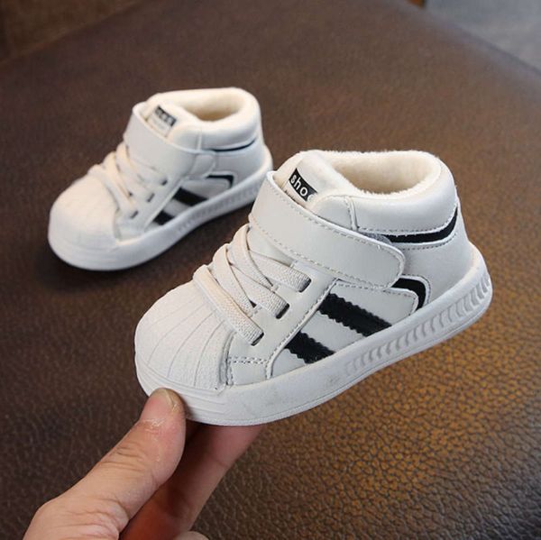 old years men's 0-1-2 half autumn and winter plush cotton children's women's baby soft soled walking shoqnck, Black;red
old years men's 0-1-2 half autumn and winter plush cotton children's women's baby soft soled walking shoqnck, Black;red