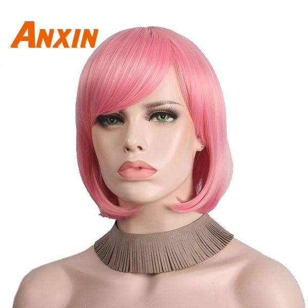 anxin 12 inch curly ladies synthetic black women short hair ober natural casual cosplay party pink wigs
anxin 12 inch curly ladies synthetic black women short hair ober natural casual cosplay party pink wigs