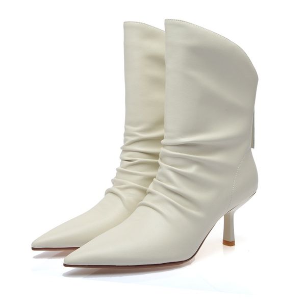 2021 new female genuine leather ankle boots high heels graduation party women shoes size 34-40 u1ay, Black
2021 new female genuine leather ankle boots high heels graduation party women shoes size 34-40 u1ay, Black