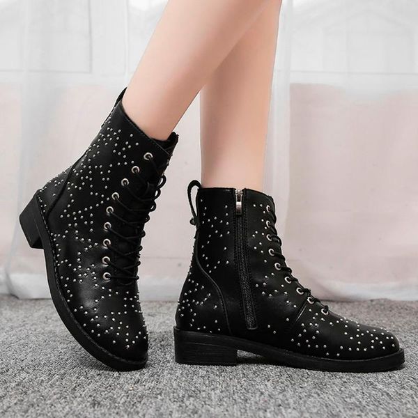 2020 women boot fashion women ankle boots winter warm shoes botas feminina female motorcycle ankle boots botas mujer#3e, Black
2020 women boot fashion women ankle boots winter warm shoes botas feminina female motorcycle ankle boots botas mujer#3e, Black