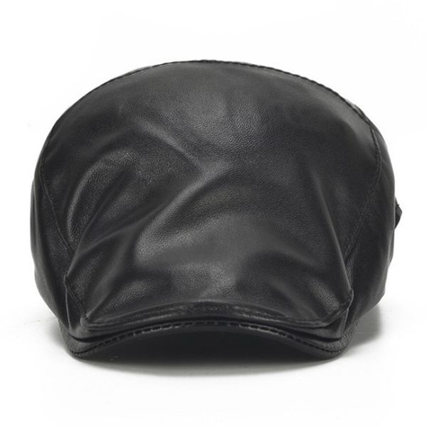 berets xdanqinx adjustable size men brands sheepskin leather cap snapback men's genuine hat simple beret dad's hats, Blue;gray
berets xdanqinx adjustable size men brands sheepskin leather cap snapback men's genuine hat simple beret dad's hats, Blue;gray