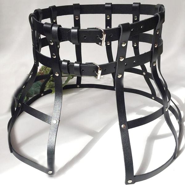 2019 new garters gothic harness belts fetish lingerie women's black leather bondage cage skirt pu punk rave belt straps t200327, Black;brown
2019 new garters gothic harness belts fetish lingerie women's black leather bondage cage skirt pu punk rave belt straps t200327, Black;brown