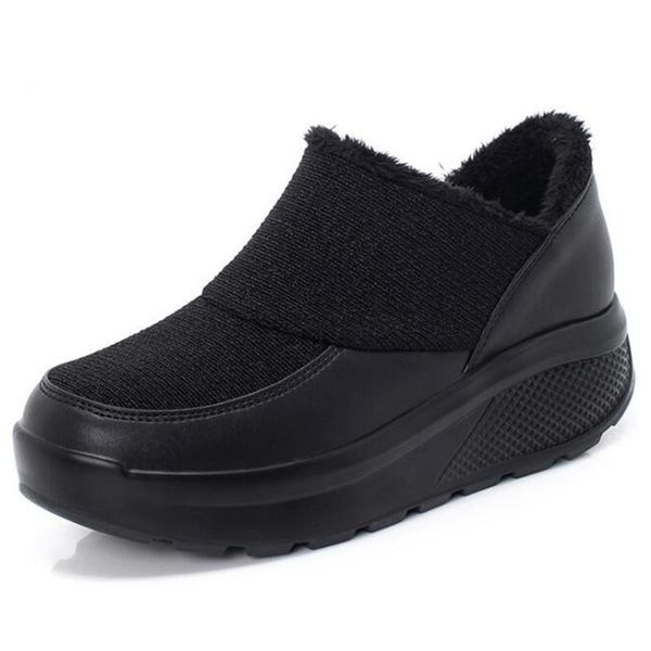 new autumn and winter women shoes wedge heel non-slip rocking shoes female muffin casual warm mom cotton kl905, Black
new autumn and winter women shoes wedge heel non-slip rocking shoes female muffin casual warm mom cotton kl905, Black