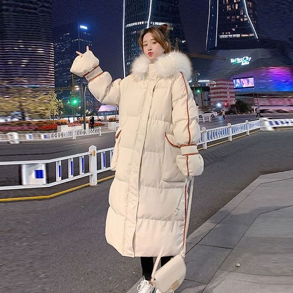 2021 new winter fashion woman's jacket mid-length korean version loose woman in the park of thick bread cotton coat trend 9g7k, Black
2021 new winter fashion woman's jacket mid-length korean version loose woman in the park of thick bread cotton coat trend 9g7k, Black