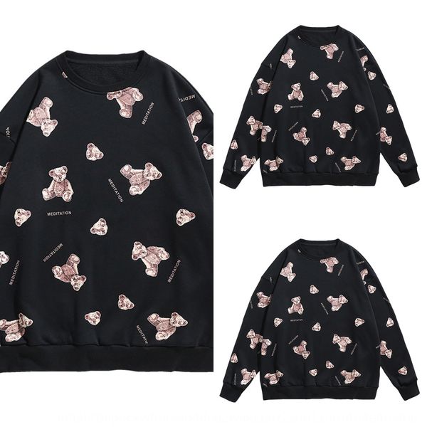 hanlu men's wear 2020 autumn new fashion brand for men and women couples bear print ins sweater sweater coat y4cdy, Black
hanlu men's wear 2020 autumn new fashion brand for men and women couples bear print ins sweater sweater coat y4cdy, Black