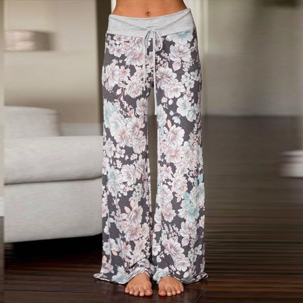 wholesale summer women's pants sports trousers women printed bohemian beach elastic waist wide leg pants pantalones mujer, White;red
wholesale summer women's pants sports trousers women printed bohemian beach elastic waist wide leg pants pantalones mujer, White;red