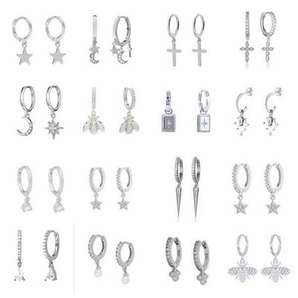 aide cross pearl bee animal hoops earrings women huggieearrings for womenwedding jewelry pendientes plata girls party gifts, Silver
aide cross pearl bee animal hoops earrings women huggieearrings for womenwedding jewelry pendientes plata girls party gifts, Silver