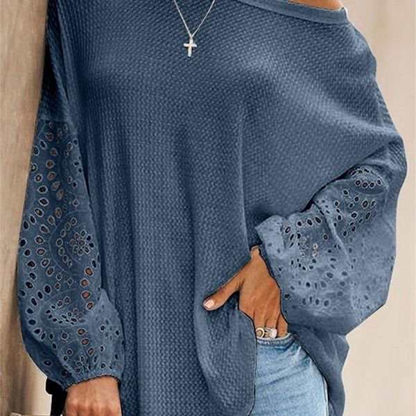 elegant lace long sleeve shirt women vintage hollow out o-neck solid autumn female casual t-shirt 220314, White
elegant lace long sleeve shirt women vintage hollow out o-neck solid autumn female casual t-shirt 220314, White