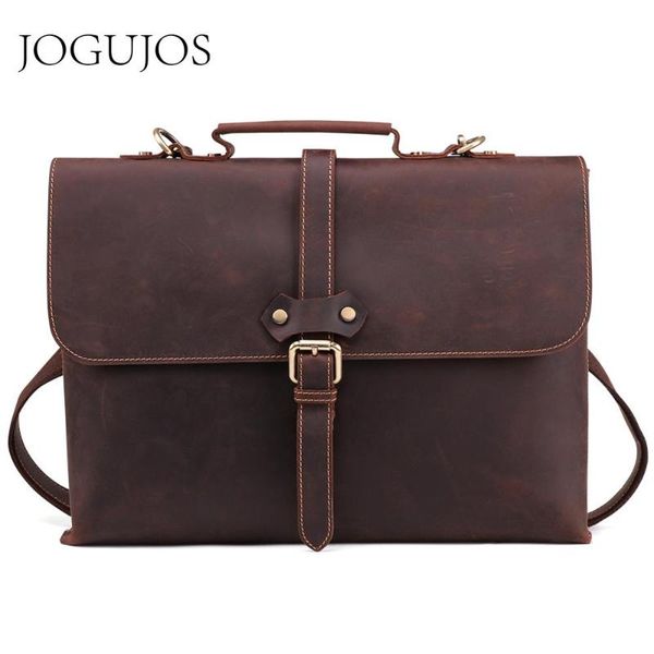 jogujos из натуральной кожи мужчин портфель crazy horse посыльного кожи сумка для ноутбука бизнес плеча crossbody сумки мода сумки
jogujos из натуральной кожи мужчин портфель crazy horse посыльного кожи сумка для ноутбука бизнес плеча crossbody сумки мода сумки