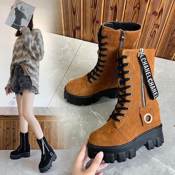2020 fashion knitting socks sneakers stretch ankle boots woman soft turned-over snow shoes women fur plush platform thick botas, Black
2020 fashion knitting socks sneakers stretch ankle boots woman soft turned-over snow shoes women fur plush platform thick botas, Black