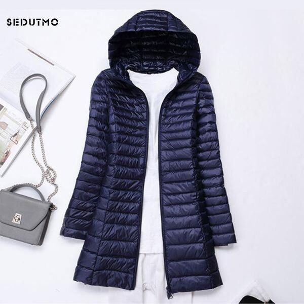 sedutmo winter long ultra light duck down jackets women plus size 3xl down coat spring puffer jacket slim hooded parkas ed230, Black
sedutmo winter long ultra light duck down jackets women plus size 3xl down coat spring puffer jacket slim hooded parkas ed230, Black