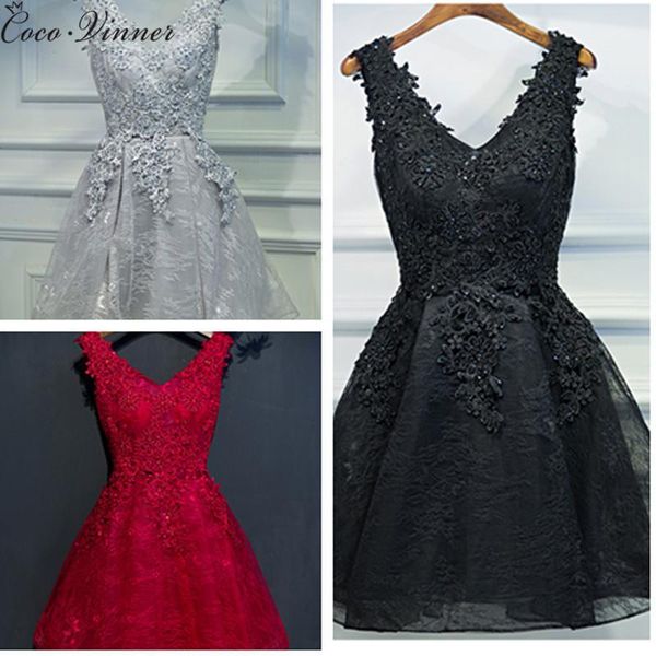 evening dress 2019 black short design the banquet dress one-piece v-neck plus size women short evening dresses e00021, White;black
evening dress 2019 black short design the banquet dress one-piece v-neck plus size women short evening dresses e00021, White;black