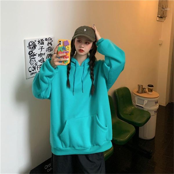 women hoodies autumn korean loose solid tracksuit winter harajuku casual fleece warm hooded sweatshirt female sudaderas mujer1, Black
women hoodies autumn korean loose solid tracksuit winter harajuku casual fleece warm hooded sweatshirt female sudaderas mujer1, Black