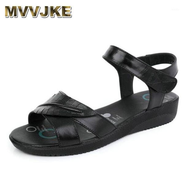 sandals mvvjke2021 summer genuine leather light comfortable wedge women fashion casual big size1, Black
sandals mvvjke2021 summer genuine leather light comfortable wedge women fashion casual big size1, Black