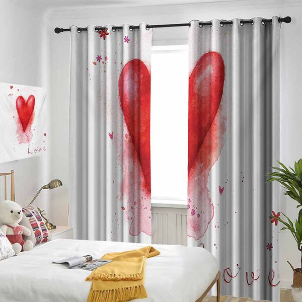 thermal insulated room darkening window shade watercolor heart form with leaking splash elements on it flower boho valentines print curtain
thermal insulated room darkening window shade watercolor heart form with leaking splash elements on it flower boho valentines print curtain