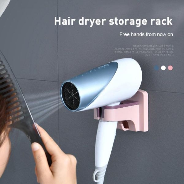 hooks & rails traceless hook hair dryer rack wall hanging storage is suitable for kitchen and bathroom simple design home organization
hooks & rails traceless hook hair dryer rack wall hanging storage is suitable for kitchen and bathroom simple design home organization