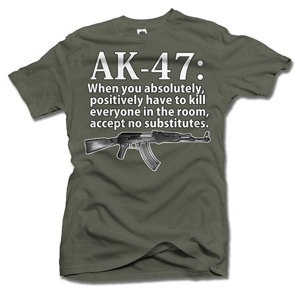 2019 funny ak-47 when you absolutely positively have to gun t-shirt men's tee tees sport hooded sweatshirt hoodie
2019 funny ak-47 when you absolutely positively have to gun t-shirt men's tee tees sport hooded sweatshirt hoodie