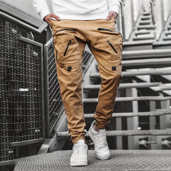 2020 new male pants men's casual sports cargo pants men jogging combat workout trousers solid pocket safari style1, Black
2020 new male pants men's casual sports cargo pants men jogging combat workout trousers solid pocket safari style1, Black