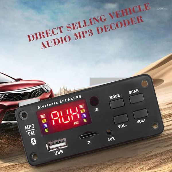 wireless bluetooth mp3 wma decoder board audio module support usb tf aux fm audio radio module for car accessories1
wireless bluetooth mp3 wma decoder board audio module support usb tf aux fm audio radio module for car accessories1