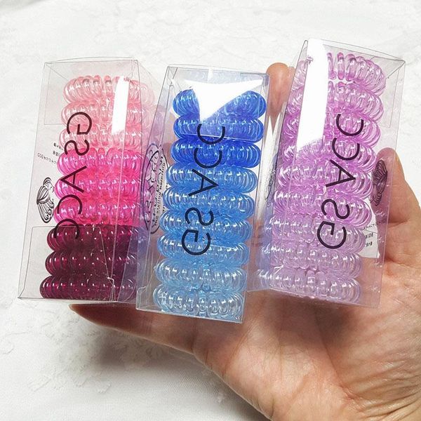 women telephone ring with box girl's rubber band lady hair tie accessories transparent candy color gum q bbylns
women telephone ring with box girl's rubber band lady hair tie accessories transparent candy color gum q bbylns
