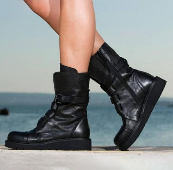 breathable ankle boots women shoes natural leather platform short boots zip fashion lady autumn winter, Black
breathable ankle boots women shoes natural leather platform short boots zip fashion lady autumn winter, Black