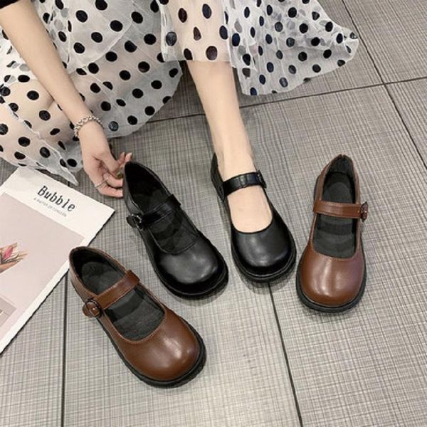 fashion small shoes women's british wind round head shallow mouth flat shoes black lolita doll
fashion small shoes women's british wind round head shallow mouth flat shoes black lolita doll