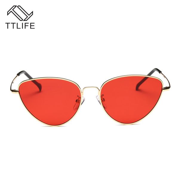 women ttlife cat eye sunglasses street vintage wrap metal frame clear lenses sun glasses for female uv400 gafas de sol
women ttlife cat eye sunglasses street vintage wrap metal frame clear lenses sun glasses for female uv400 gafas de sol