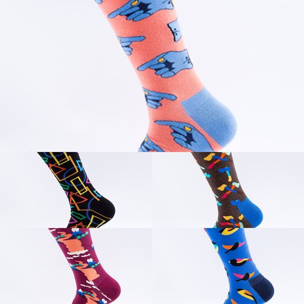 new fashion men's board board in autumn and winter street skateboarding socks personalized colorful finger socks jykag, Black
new fashion men's board board in autumn and winter street skateboarding socks personalized colorful finger socks jykag, Black