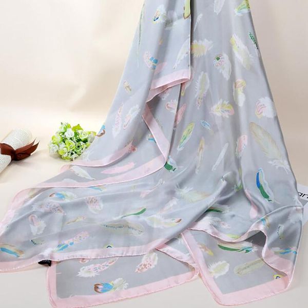 fashion kerchief silk satin neck scarf for women print scarfs female 180*90cm long shawls and wraps scarves for lady, Blue;gray
fashion kerchief silk satin neck scarf for women print scarfs female 180*90cm long shawls and wraps scarves for lady, Blue;gray