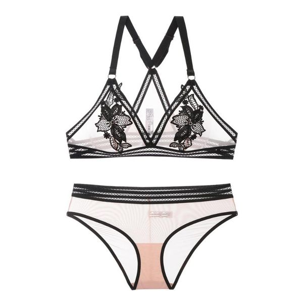 embroidery lace bralette ultrathin women sleepwear transparent bra and panty pull-over underwear sets floral lady linerie, Red;black
embroidery lace bralette ultrathin women sleepwear transparent bra and panty pull-over underwear sets floral lady linerie, Red;black