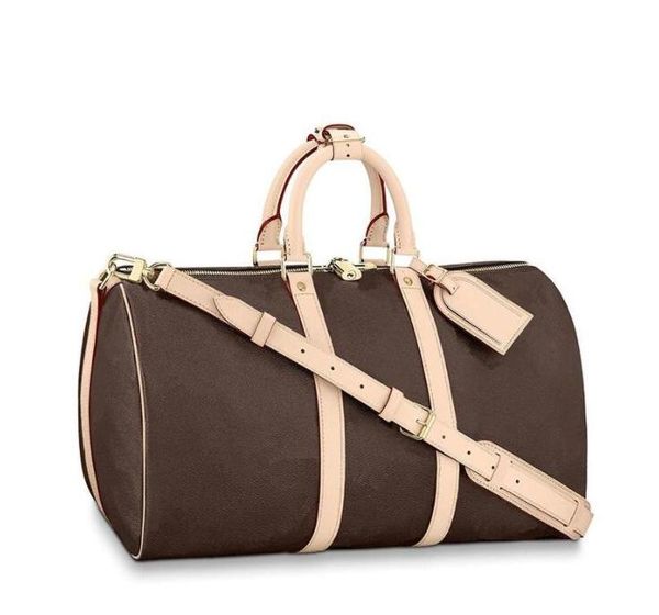 4 colors 55cm 50cm genuine leather classical fashion bags men traveling bag trim luggage duffel bag with lock canvas handbag
4 colors 55cm 50cm genuine leather classical fashion bags men traveling bag trim luggage duffel bag with lock canvas handbag