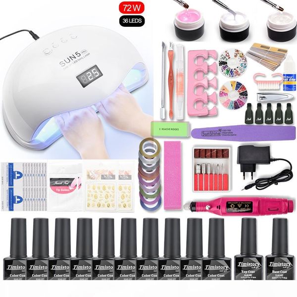 10шт гель для ногтей набор маникюрный набор уф-лампы сушилка acrylic nail kit uv gel удлинитель electric manicure drill art tool
10шт гель для ногтей набор маникюрный набор уф-лампы сушилка acrylic nail kit uv gel удлинитель electric manicure drill art tool