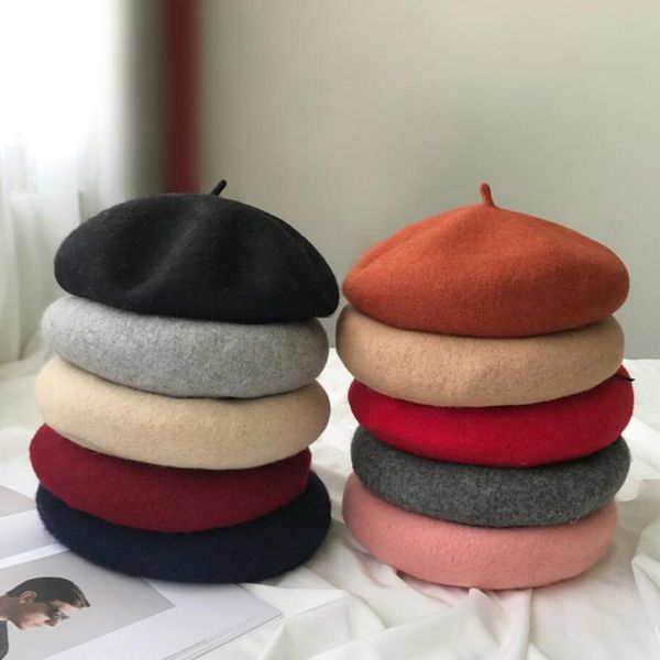 berets wool beret female winter hats for women flat cap knit 100% cashmere lady girl hat bone tocas painter, Blue;gray
berets wool beret female winter hats for women flat cap knit 100% cashmere lady girl hat bone tocas painter, Blue;gray