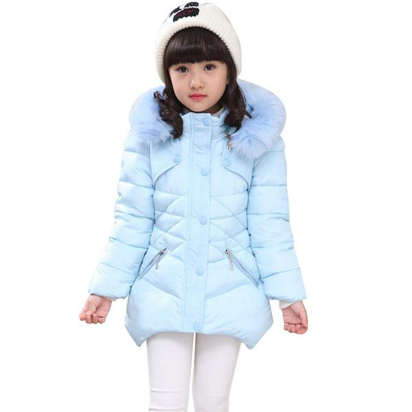children's coat outwear winter fur hoodies jacket for girls teenage warm hooded thick cotton-padded long solid coat 6 8 10 12 14 0930, Blue;gray
children's coat outwear winter fur hoodies jacket for girls teenage warm hooded thick cotton-padded long solid coat 6 8 10 12 14 0930, Blue;gray